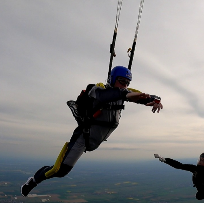 My first ever solo skydive